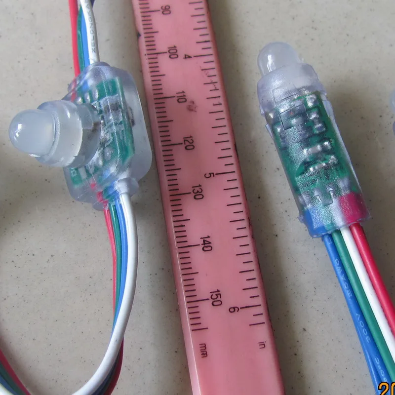12mm diameter ws2801 2811 ucs1903 sm16703 pixel led square led string pixel led ws2811 square