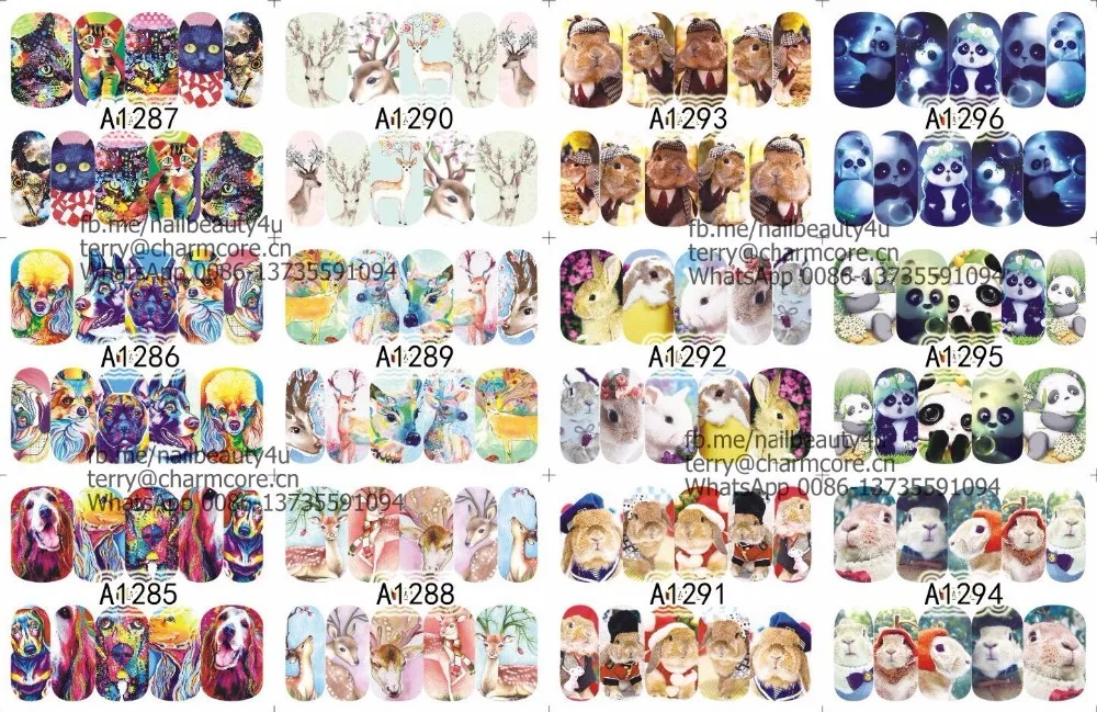 nail art design sticker decoration decals for nail beauty