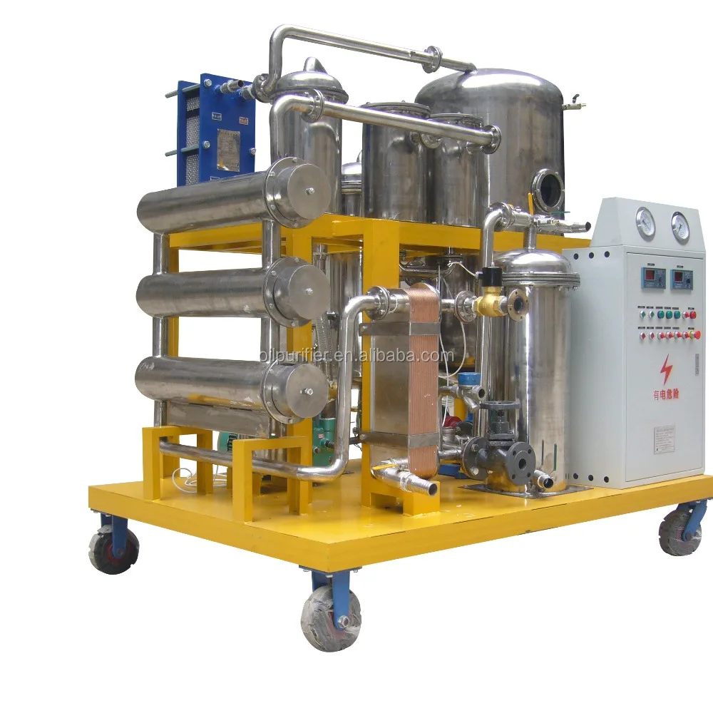 Stainless Steel Type Cooking Oil Purifier / biodiesel oil filtration system / Used Edible Oil Recycling Machine