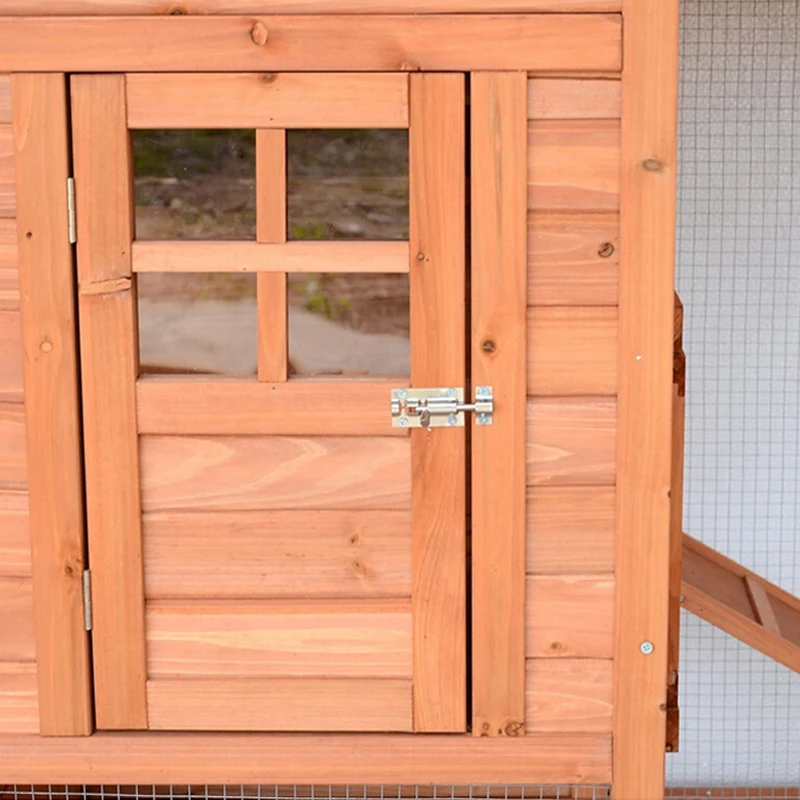 Petseden Fir Wood Wooden Pet House Chicken Coop