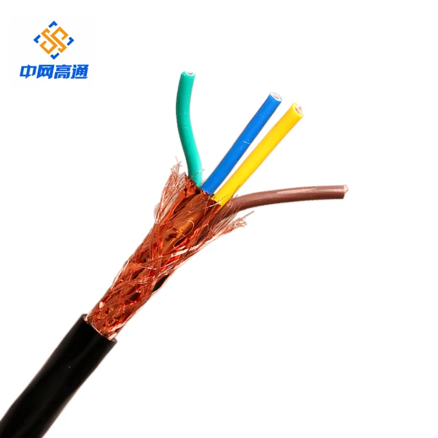 Multicore Copper Conductor Flexible PVC RVVP Control Cable