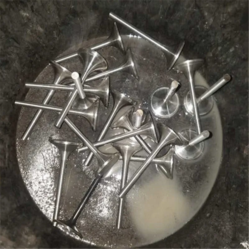 Intake exhaust engine valve For BMW S54B32 M3 E46 CSL N52 M54 S54 B32 B30 Supertech Black Nitrided Ti-retainer racing car parts