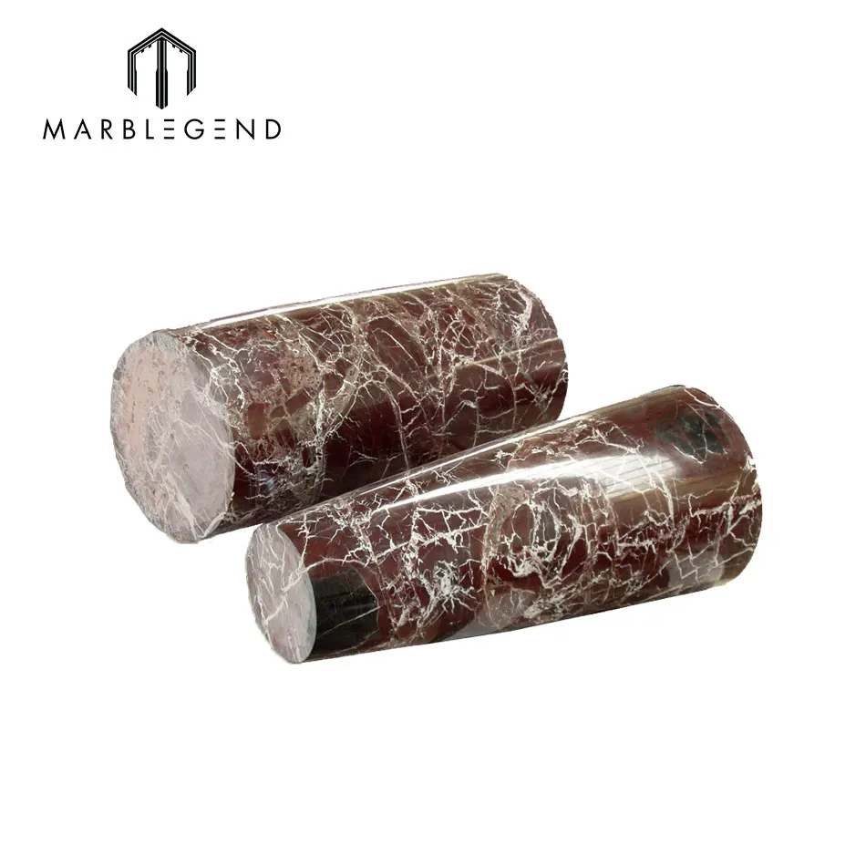
PFM golden supplier best quality for project using red marble column 