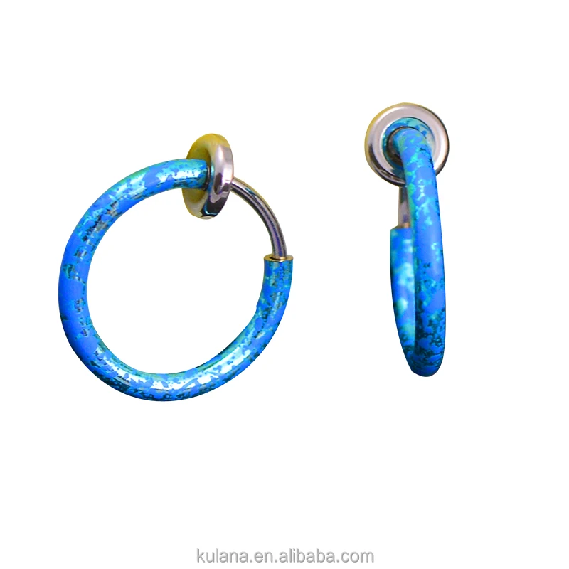 Custom Faux septum piercing india nose ring