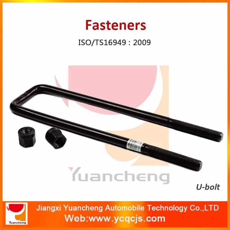
Truck Suspension Kit Accessories Auto Spare Part 45# steel fastener truck u bolts 