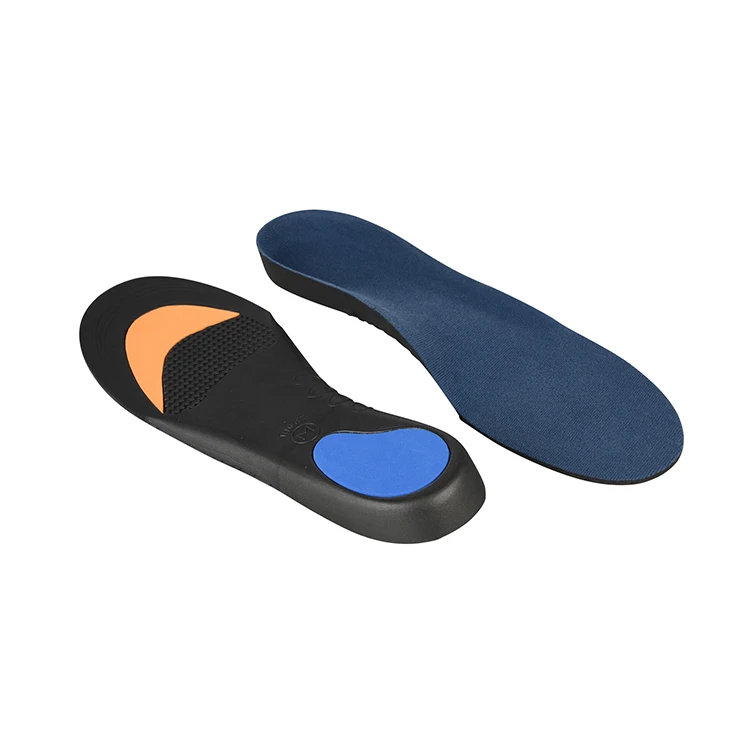 Free sample silicone gel full length shoe insole Foot care EVA orthopedic orthotic insoles for flat foot