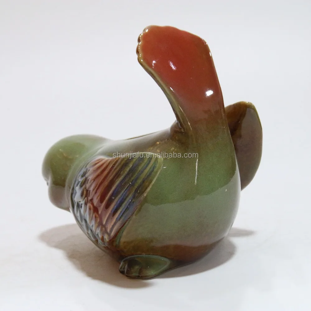 Bird Shaped Ceramic Piggy Bank Money Saving Box For Kids