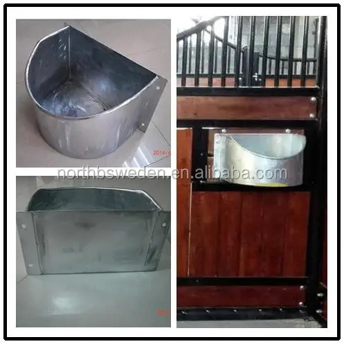 metal feed bins for horse stable