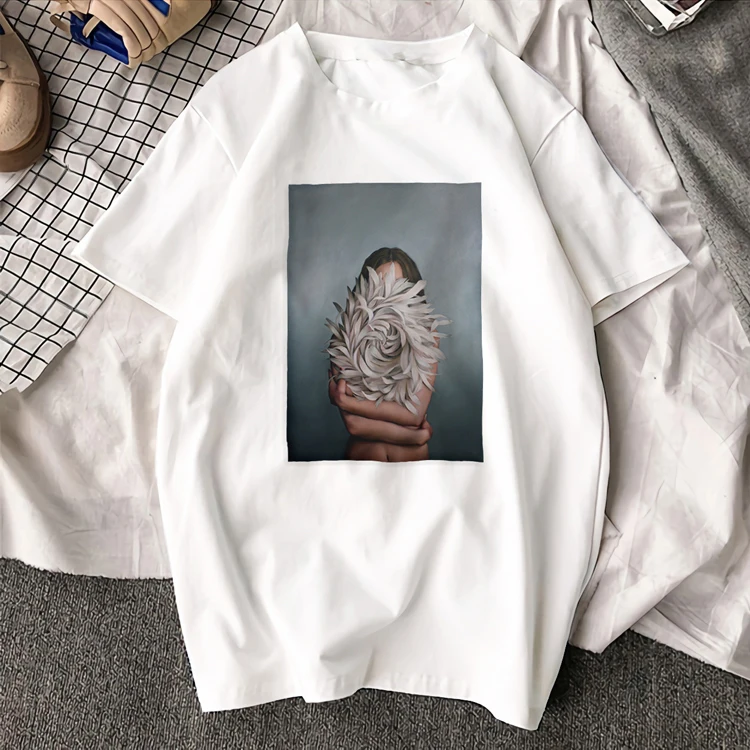 
Custom 100% Cotton Kornit Digital Printed T-shirt Blank Men T Shirt Printing Artwork 