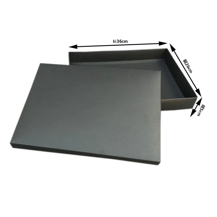 Custom Logo Black Kraft Paper Shirt Packaging Apparel Box