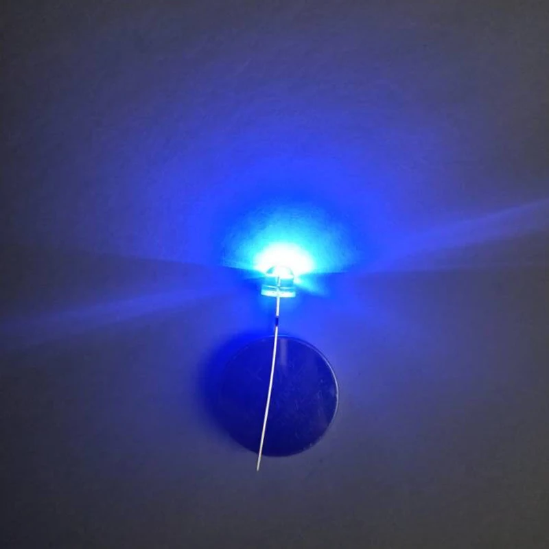 Vanfun света проходящего через отверстие посылка 3 мм 5 мм 2 шпильки RGB светодиод