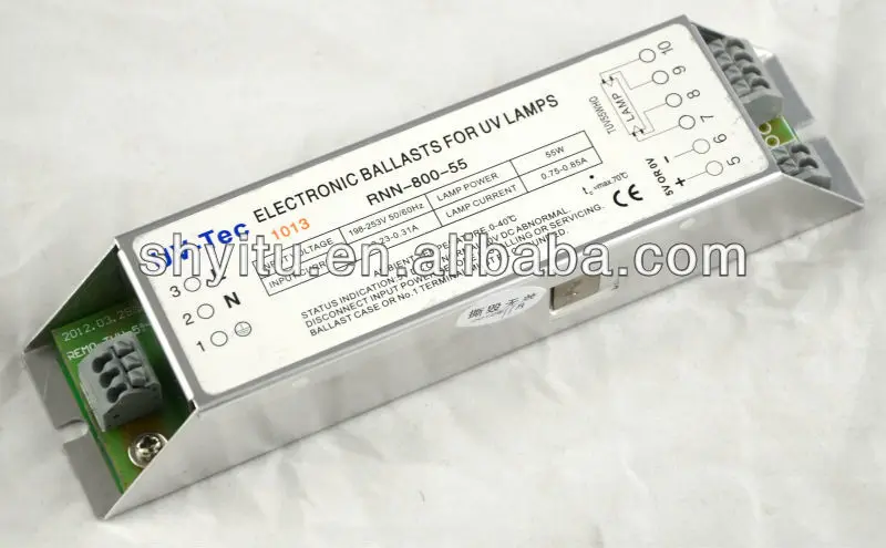UV-TEC Electronic Ballast 55W HO Ballast for UV lamp 55WHO