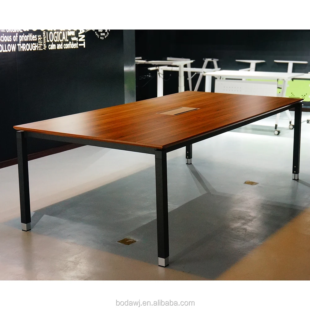 Office furniture metal square tube table legs for conference desk