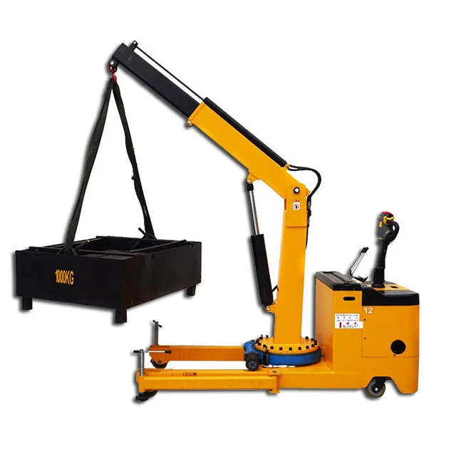 Warehouse Use Mobile Electric Mini Crane for Sale