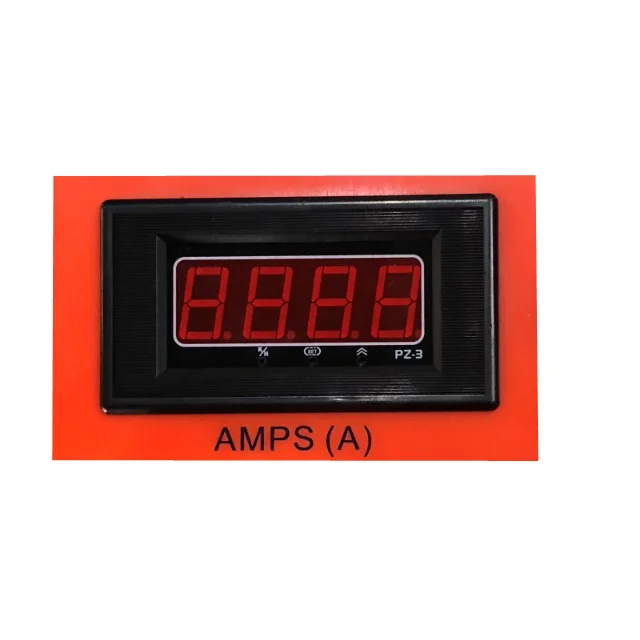 current and voltage display meter