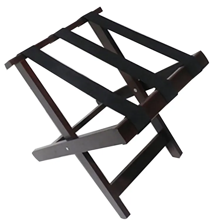 High Quality Wooden Luggage Shelf Rack for Hotel