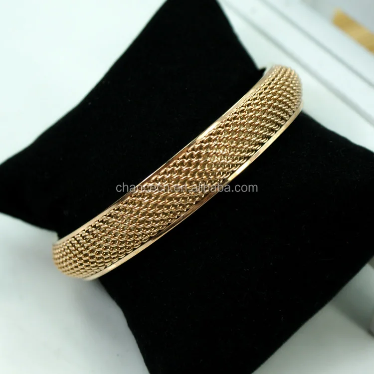 18k Gold Plated Titanium Germanium Barbed Wire  Bracelet