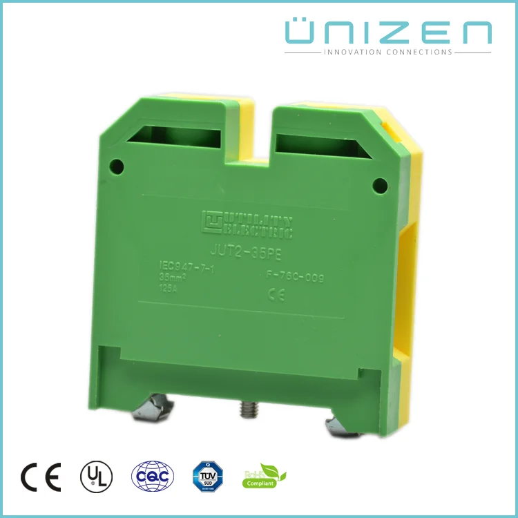 UNIZEN Новые Горячие Продукты На Рынке Din-рейку Винт Подключения Терминальный Блок