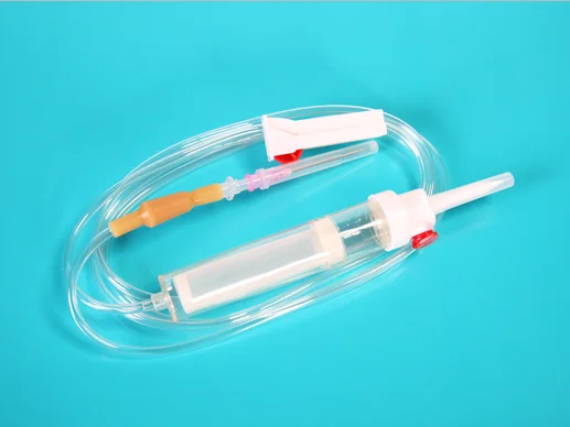 Набор вливания крови с burette 150 мл клапаном портом Y иглой или крышкой