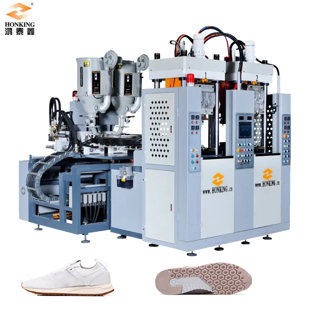 HM-118-2 Two Station  Injection Moulding Machine For Manufacture Shoe Outsole