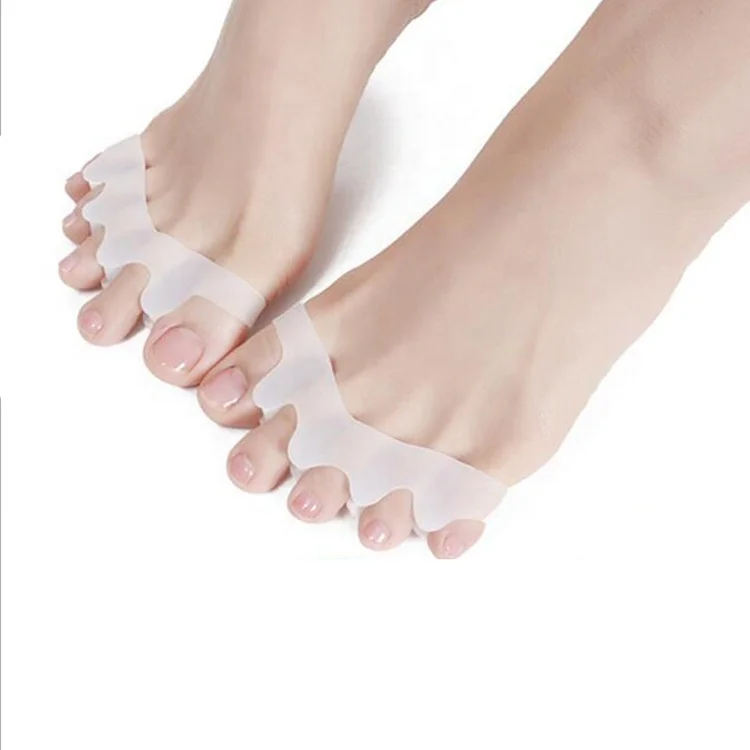 Лидер продаж на Amazon, расширители пальцев ног из мягкого силикона, расширители пальцев ног для бурсита