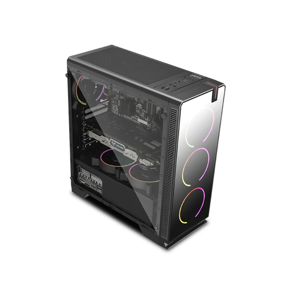 2021 Hot Selling Computer Case OEM Cheap ATX PC Game Case