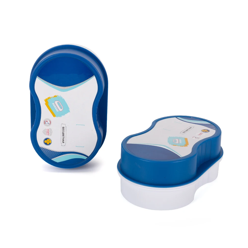 High Quality Factory Supply Double Faces OEM002 Shoe Instant Shine Sponge with Silicone Oil