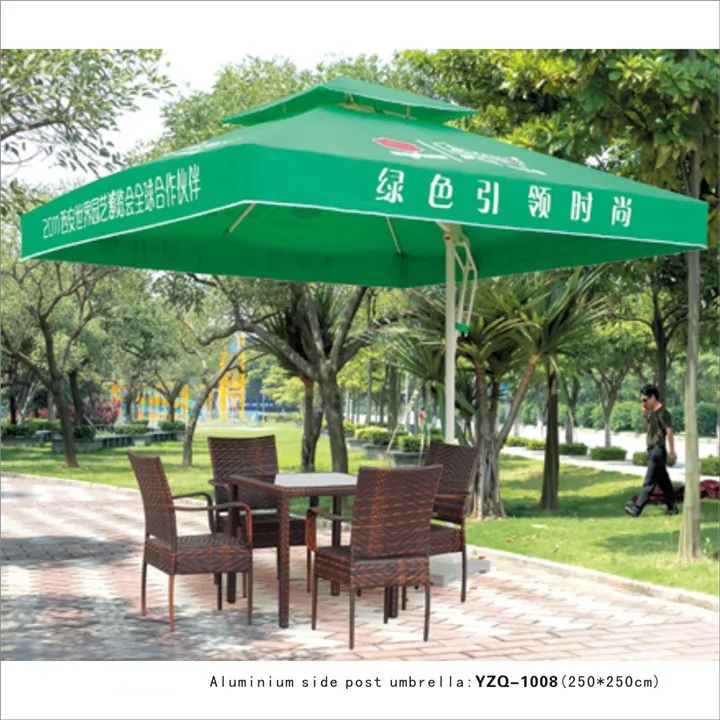 Custom logo waterproof Outdoor Large Restaurant beach fishing Umbrella