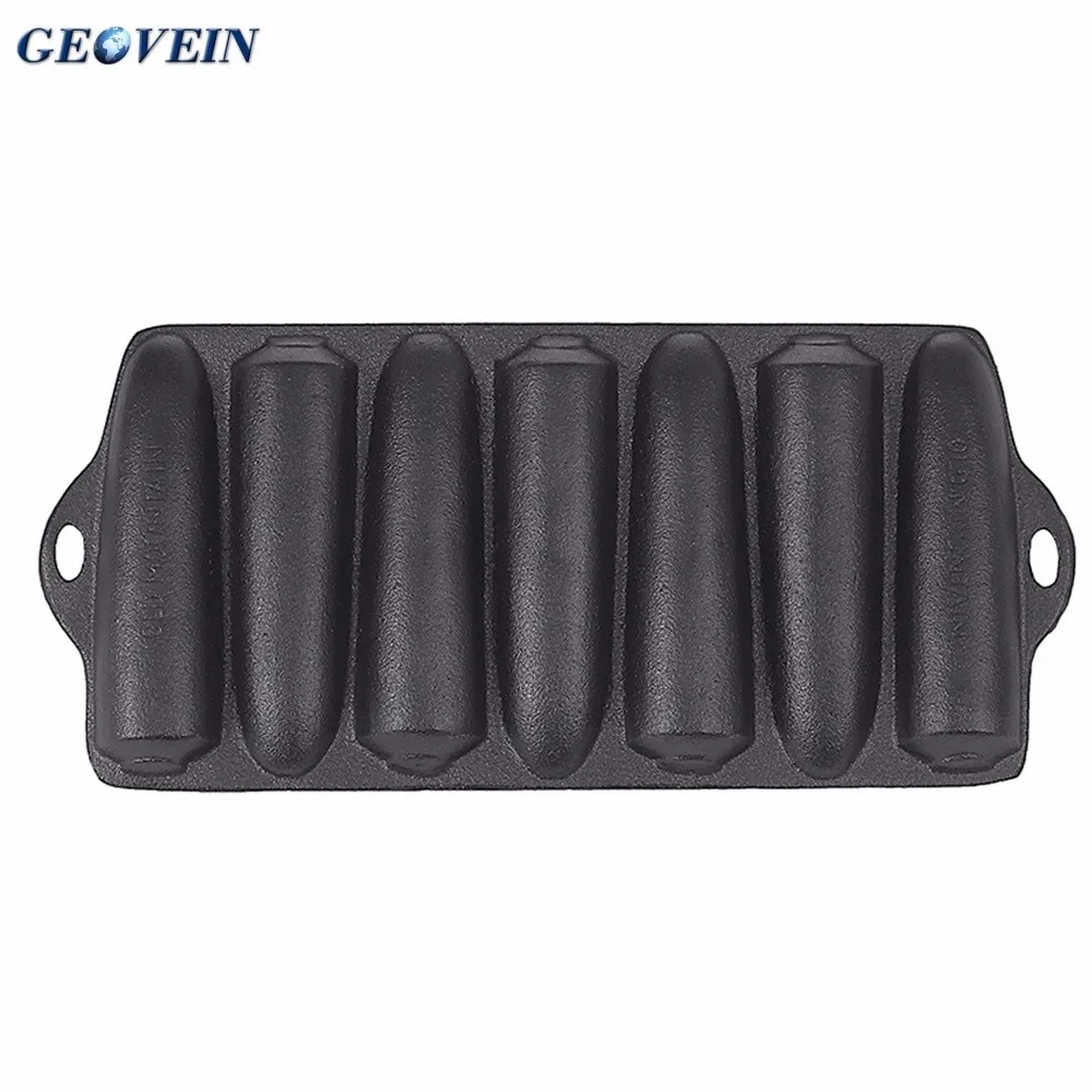 7 holes Egg Poacher Mini Muffin Corn Bread pan