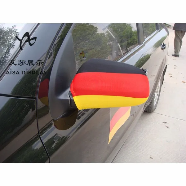 Car decoration custom national world  football cup car flag car wing mirror cover flag for all country flags