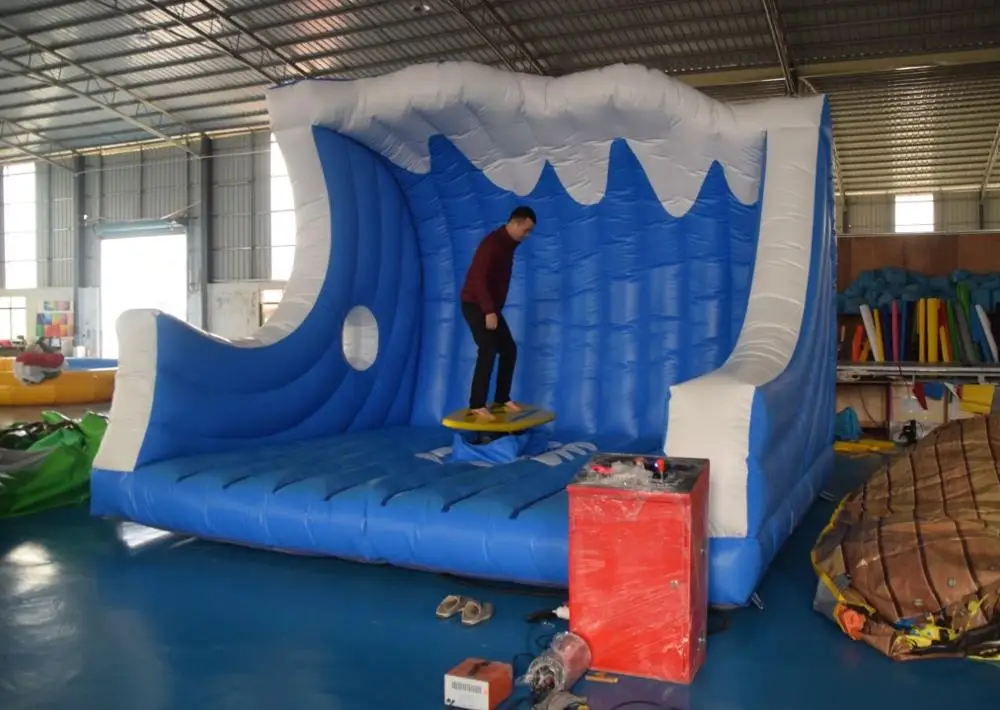 Factory Price surfing Mechanical Inflatable Surf Simulator Machine For sport outdoor event
