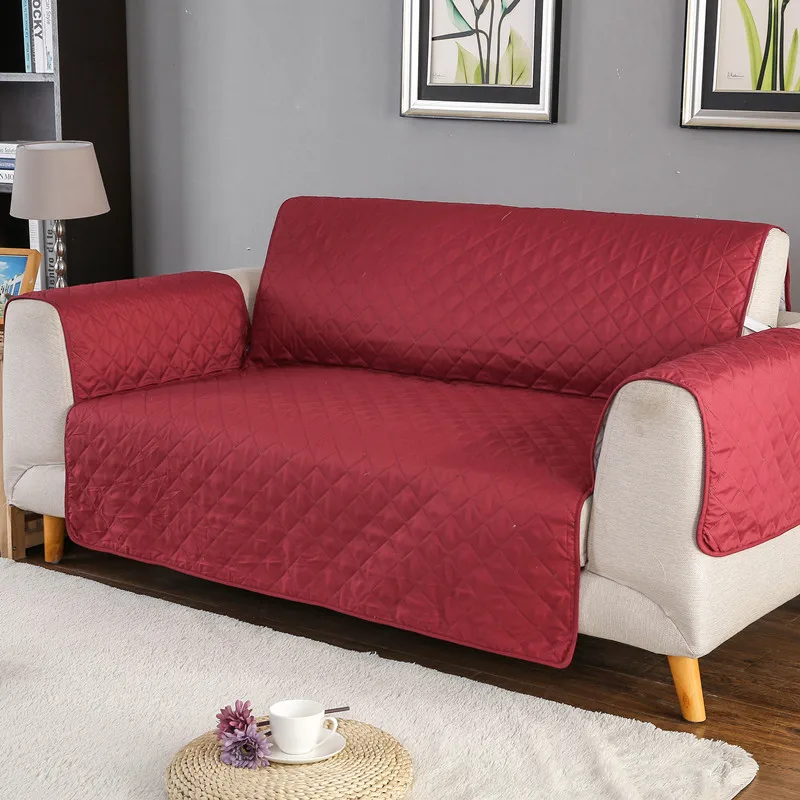 
Waterproof 3 Three-seat Embossed Furniture Protection Sofa Cover for Pet 