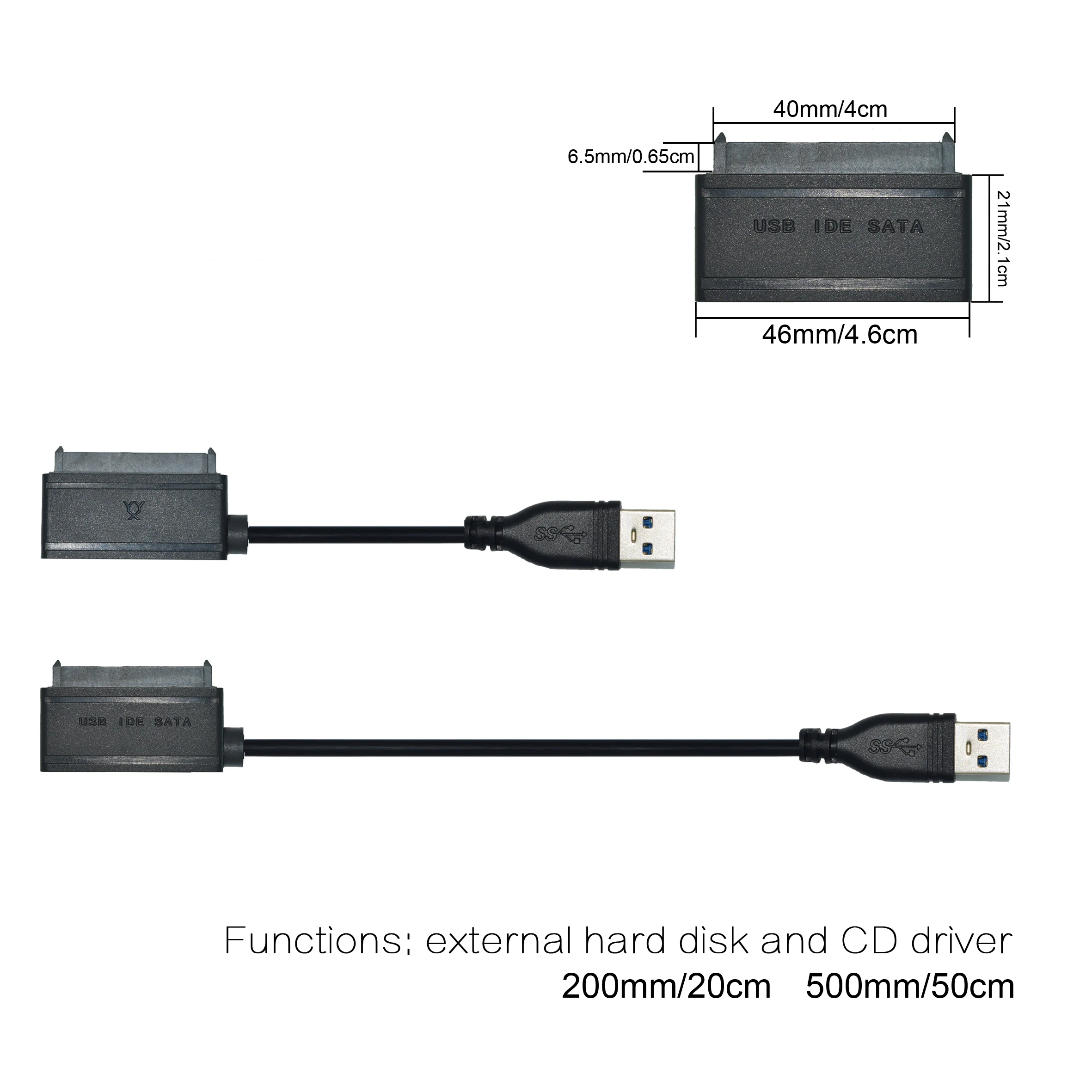 USB 3,0 IDE SATA 3 г локоть для 3,5 дюймов/2,5 дюймов HDD жесткий диск