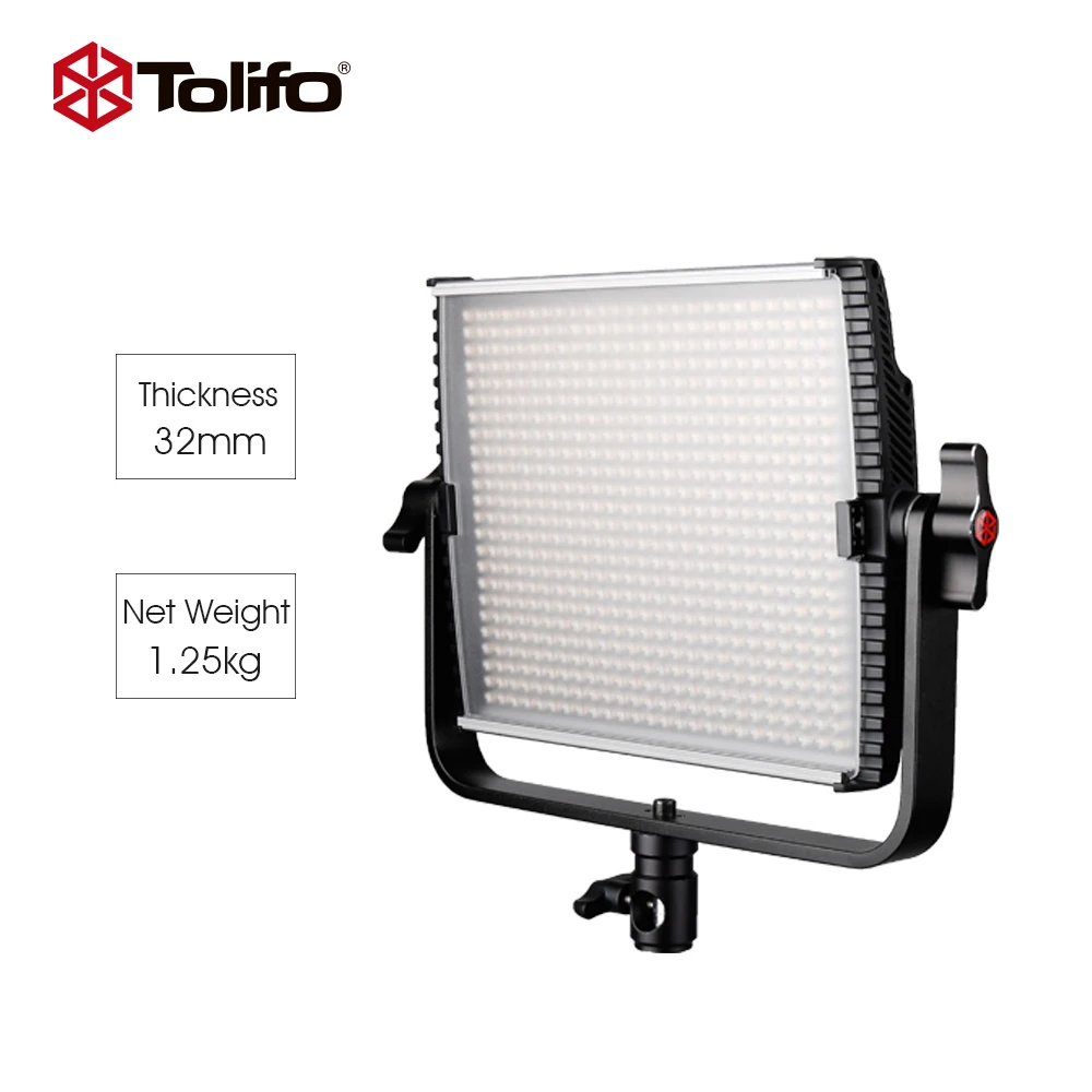 Tolifo Video Camera Dslr Gear, Professional Studio Video Production Interview Lighting Film Shooting Conferencing Equipment