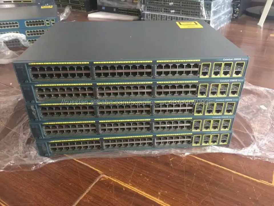used switch WS-C2960G-48TC-L 10/100/1000 Mbps with 48 ports in stock