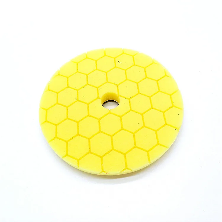 6 Inch hex buff polishing pad 150mm Germany foam car wax sponge dual action polish car