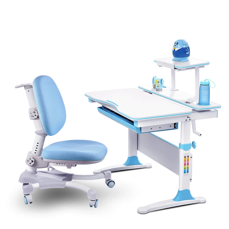 
A9P Eco-friendly mental height adjustable children children study table kids writing desk 