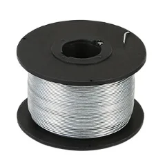 silver galvanized rebar tying wire for rebar tying tool wire spool P-01