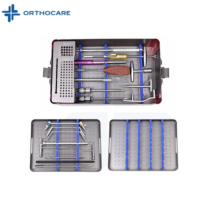 Orthopedic DHS DCS Instruments Set Hip Fracture Lag Screw