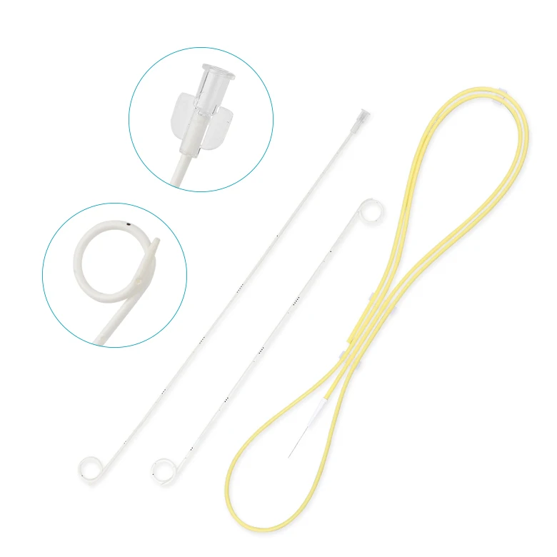 Disposable urethra Pigtail Catheter Double J