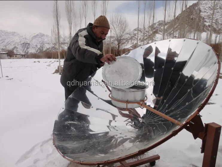 solar cooking dish