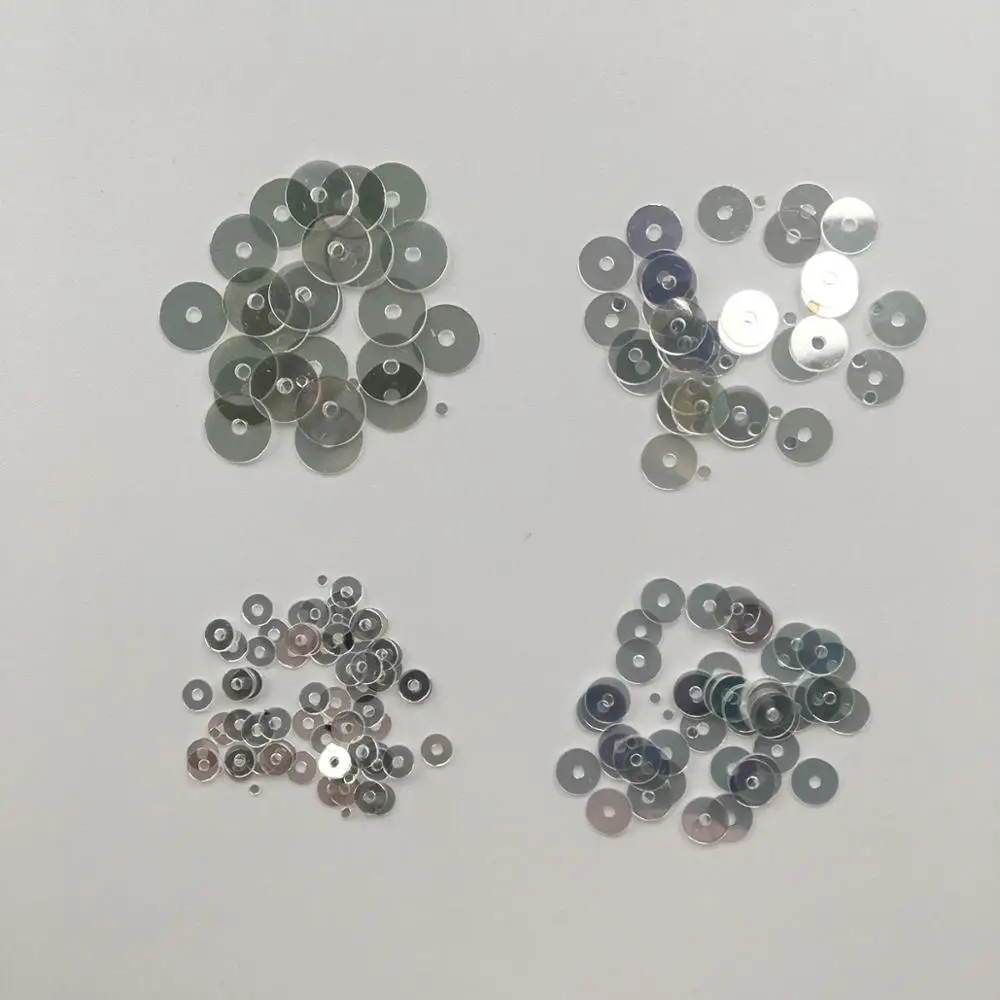 
Hot Sell Different Shape Laser Color Loose Sequins In Different Sizes 