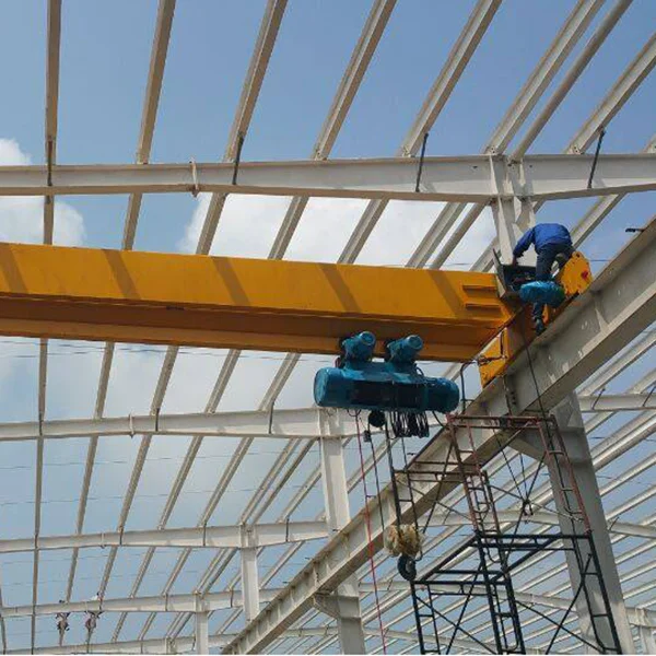 15 ton overhead crane price with electric hoist