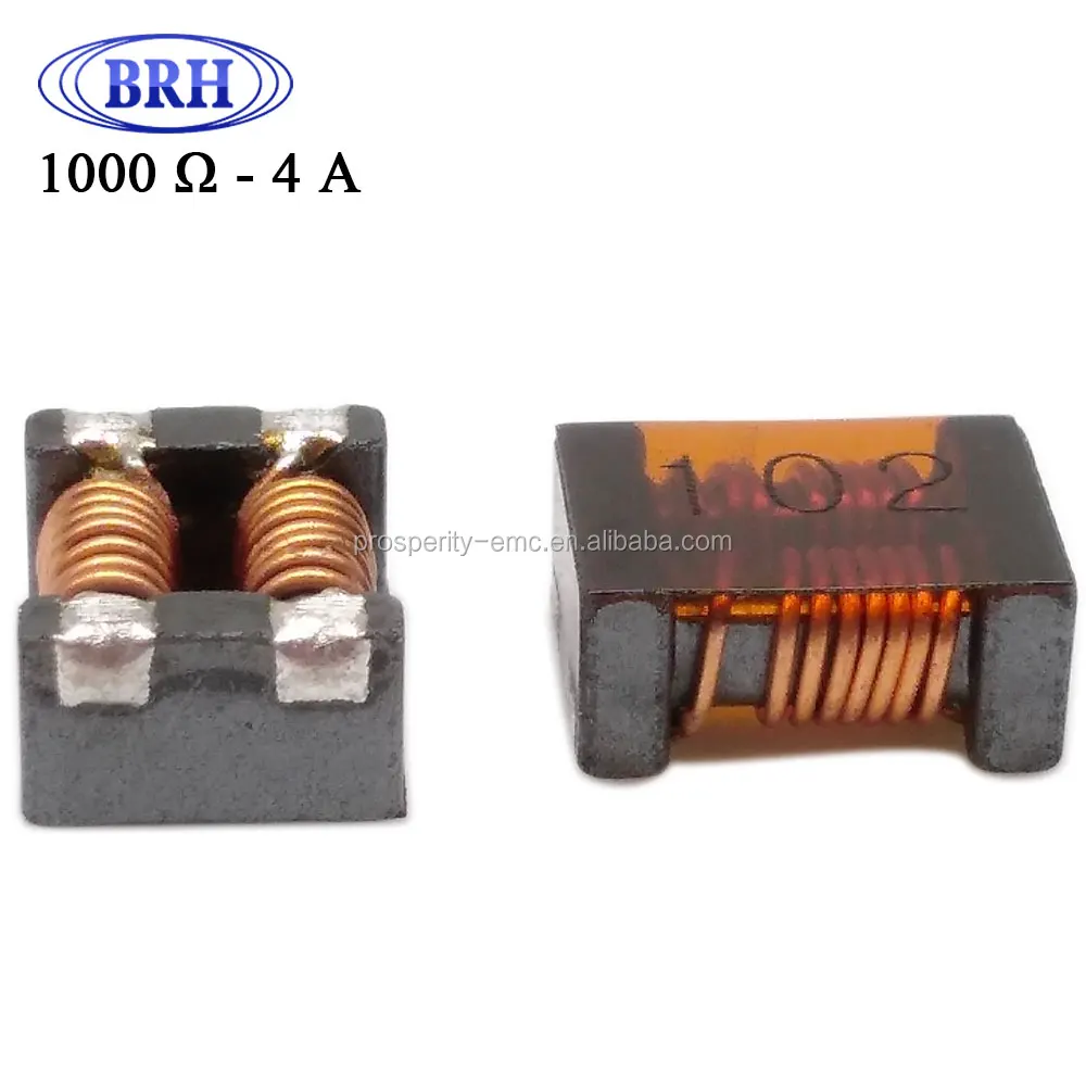 Большой ток ферритовый общий режим дроссельной катушки индукторный фильтр