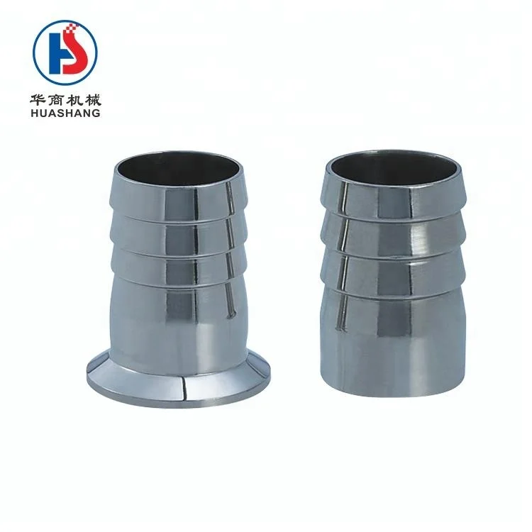 SS304 and SS316L Stainless Steel Sanitary Hose Coupling Ferrule Male Thread Connect Pipe Fitting