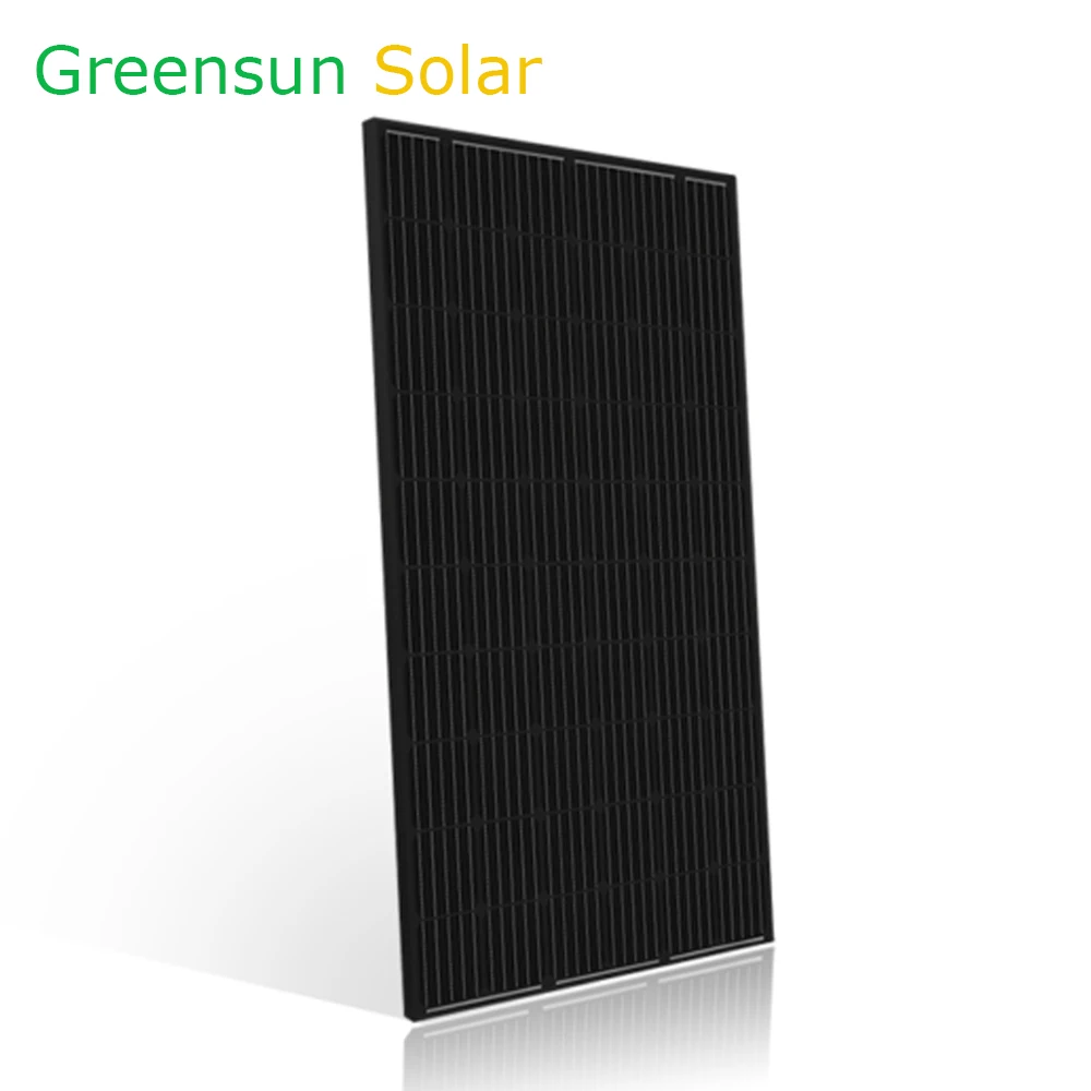 Greensun Solar All Black Solar Panels 280W 300W 320W 340W Price Sun Energy Power Solar Panel 340W for Sale