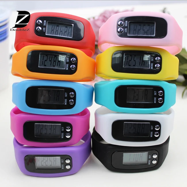 Hot Sale Walking Run Step Distance Calorie Counter Smart Watch Bracelet Pedometer