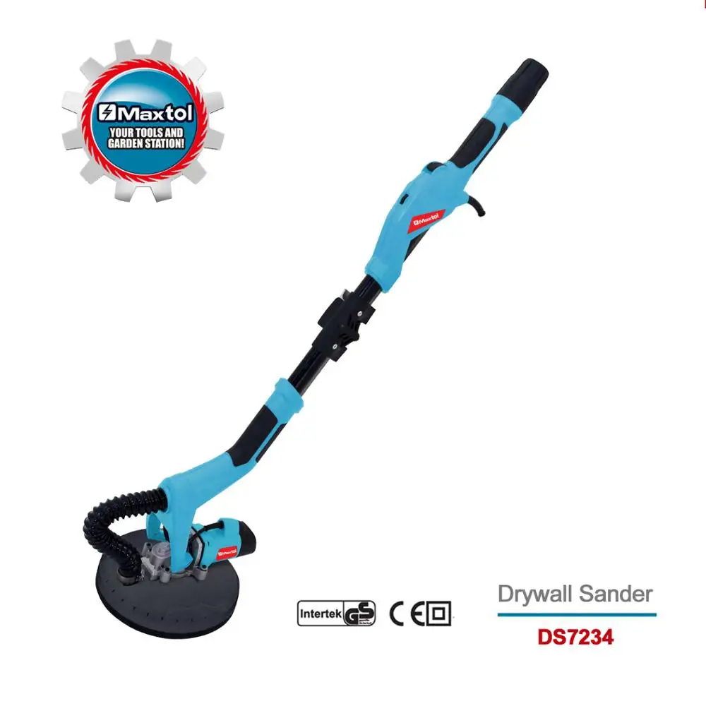 MAXTOL 225mm electric drywall sander tools drywall machine triangle drywall sander portable power tools