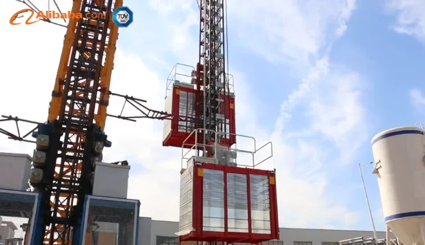SC series building elevator lifting machine