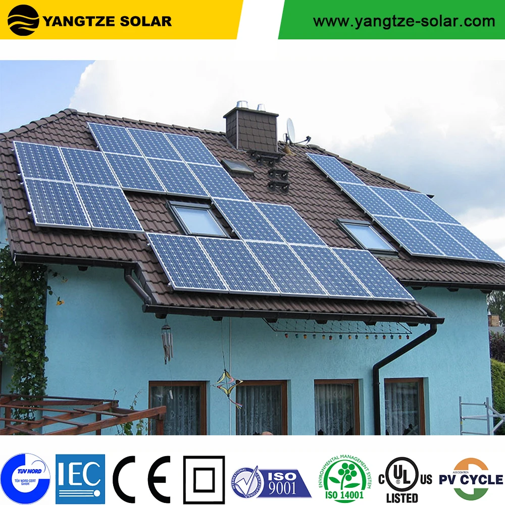 Yangtze easy installation renewable 2000w solar power system price for pakistan